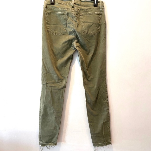 J brand Skinny Leg Jungle Green Pant - Picture 7 of 9